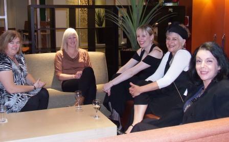 *Partners: L-R: Bernadette Hobbs, Alison (Al Harry), Megan Herbert, Julia Raath and Virginia Gardiner.